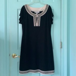 Jessica Howard Black Shift Dress Size 14